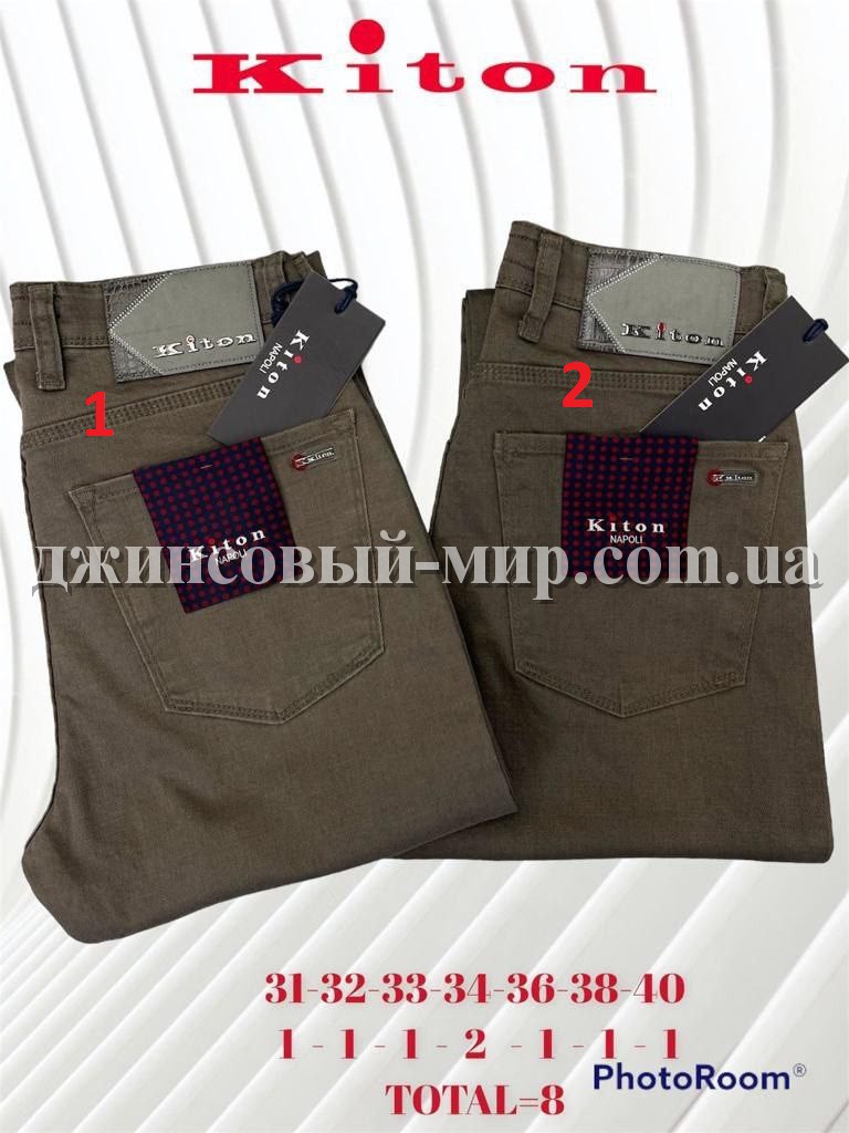 Мужские Джинсы Kiton
