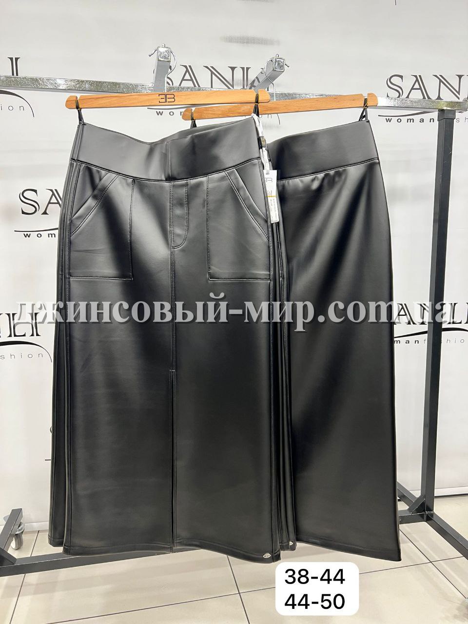 Женская Юбка Bugatti Из Эко Кожи (Большие размеры)