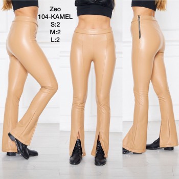 Женские Штаны Из Эко Кожи Zeo Basic