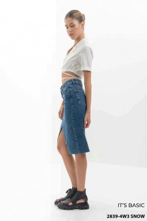 Женская Джинсовая Юбка ITS Basic