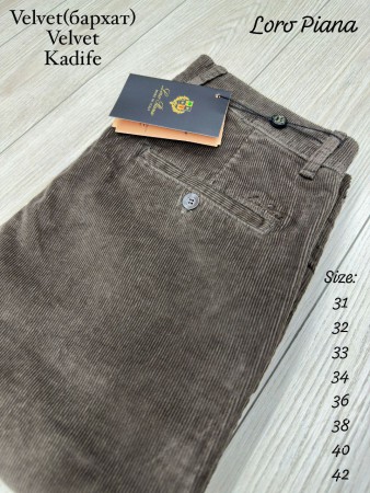 Мужские Вельветовые Джинсы Loro Piana