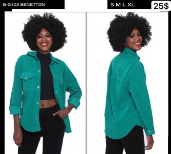 Женская Вельветовая Рубашка Whitney 