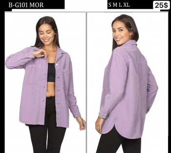 Женская Вельветовая Рубашка Whitney 