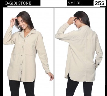 Женская Вельветовая Рубашка Whitney 