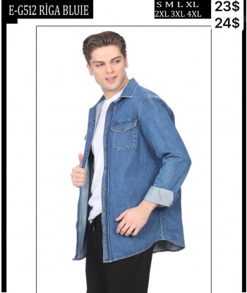 Мужская Джинсовая Рубашка Whitney