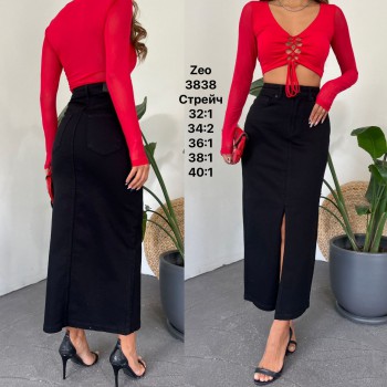 Женская Джинсовая Юбка Zeo Basic