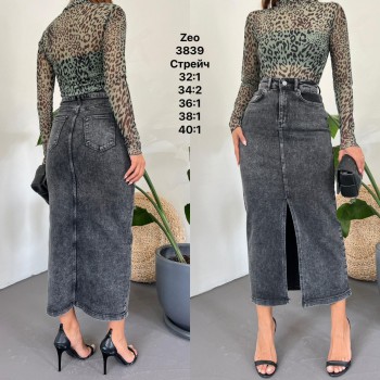 Женская Джинсовая Юбка Zeo Basic