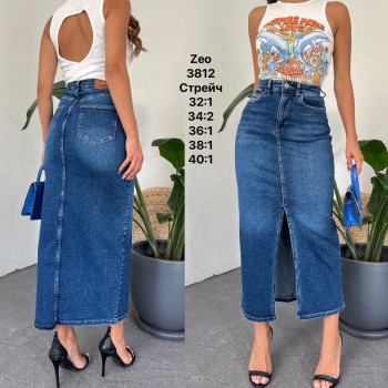 Женская Джинсовая Юбка Zeo Basic