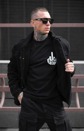 Мужская Джинсовая Куртка Black Island