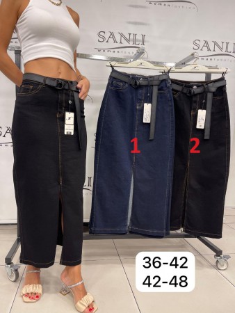 Женская Джинсовая Юбка Lady Coconad (Большие размеры)