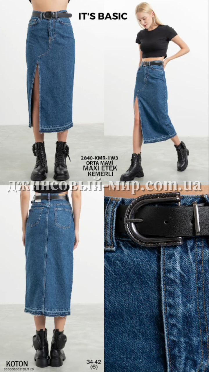 Женская Джинсовая Юбка ITS Basic