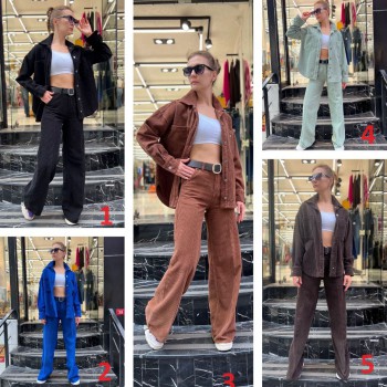 Женские Вельветовые Брюки Euro Fashion