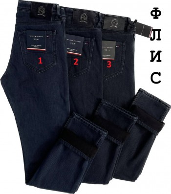 Утеплённые Мужские Джинсы Tommy Hilfiger (длина 34)