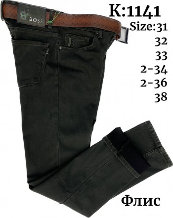 Утеплённые Мужские Джинсы Burberry (длина 34)