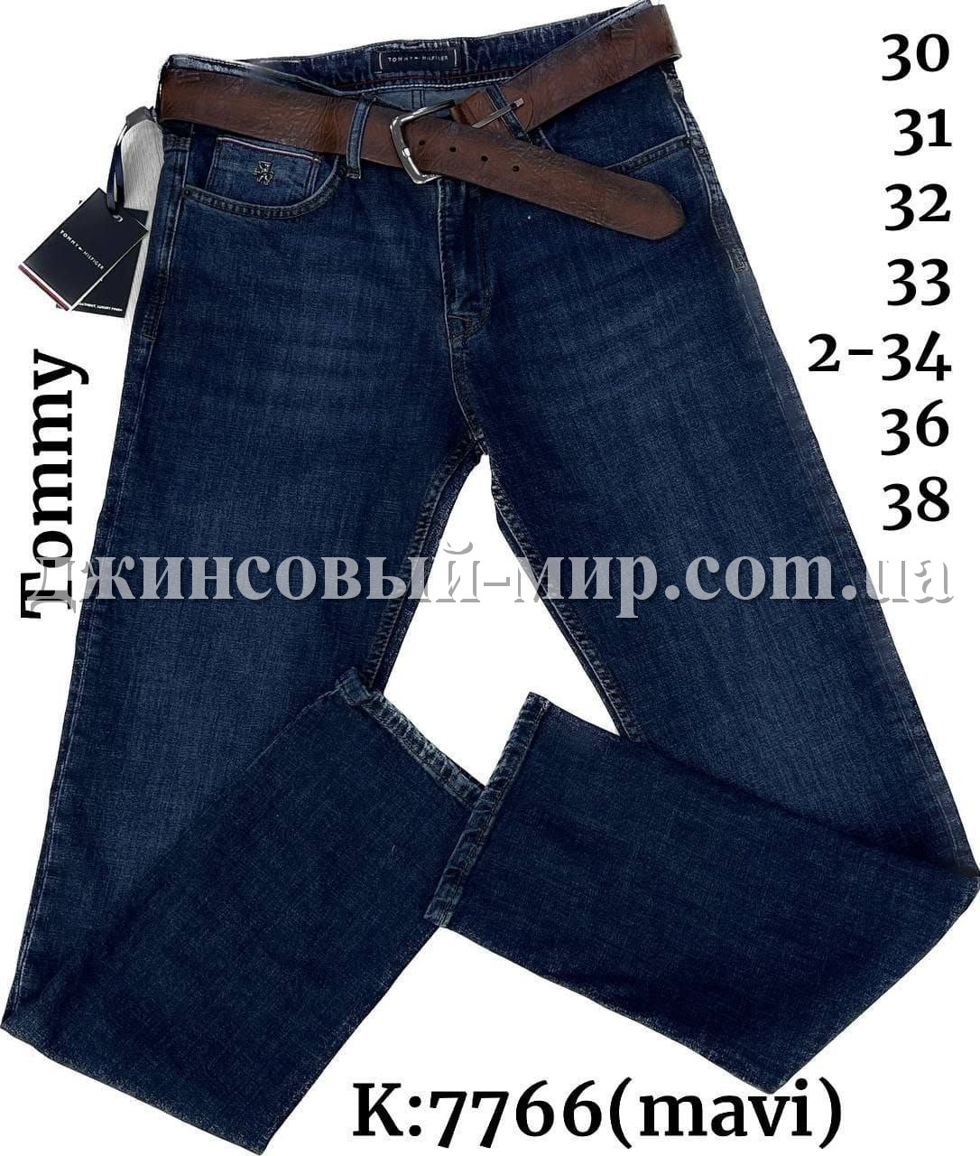 Мужские Джинсы Tommy Hilfiger (длина 34)