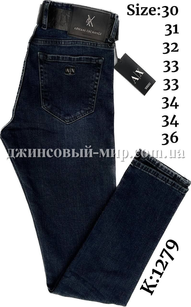 Мужские Джинсы Armani (длина 34)
