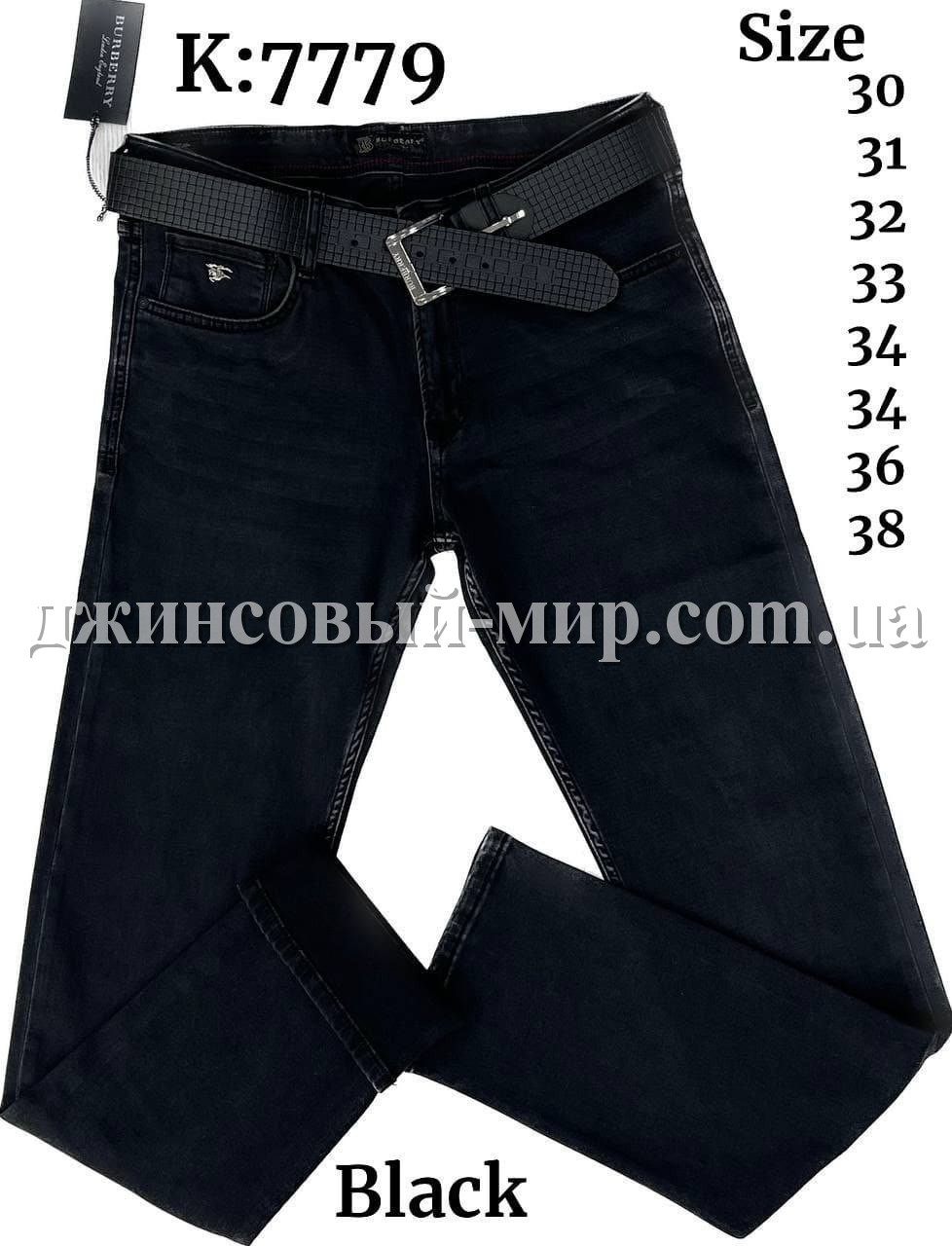 Мужские Джинсы Burberry (длина 34)