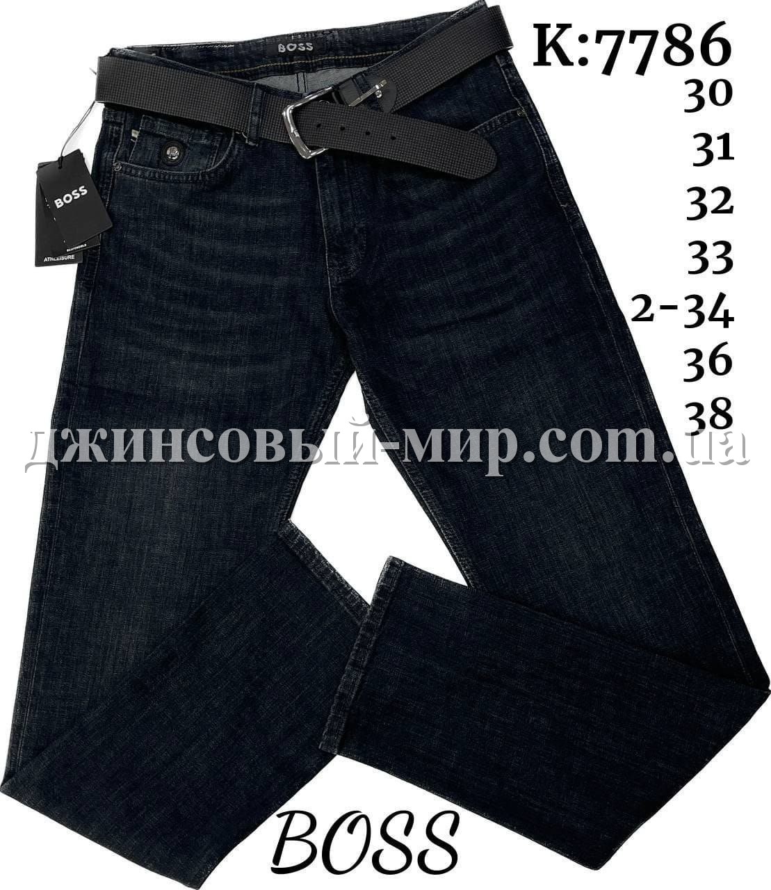 Мужские Джинсы Hugo Boss (длина 34)