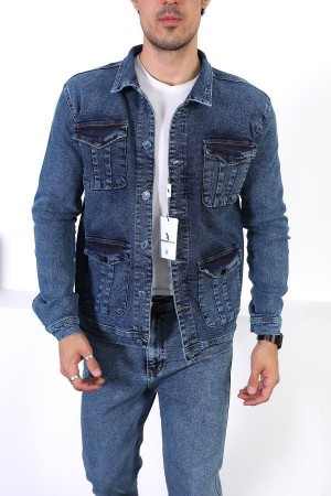 Мужской Джинсовый Пиджак Red Man