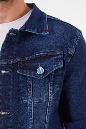 Мужской Джинсовый Пиджак Red Man
