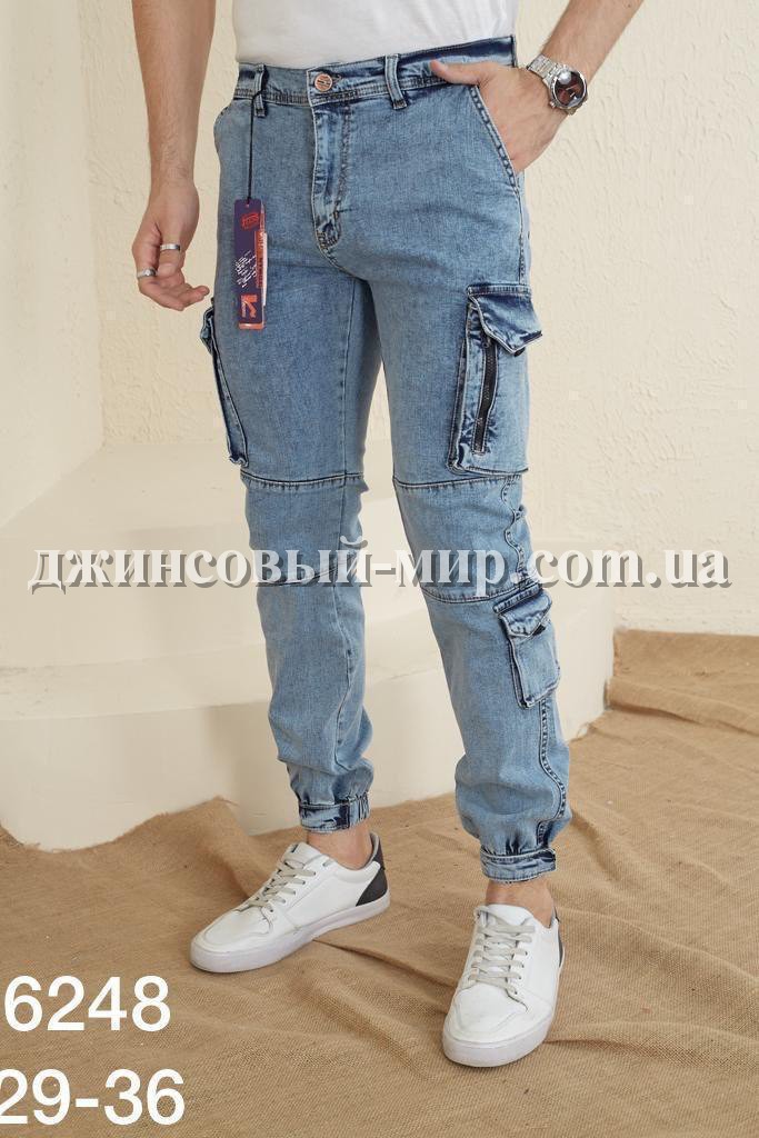 Мужские Джинсы-Джогеры Red Man