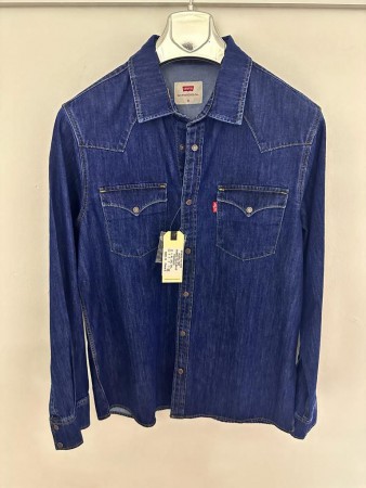 Мужская Джинсовая Рубашка Levis (Большие размеры)