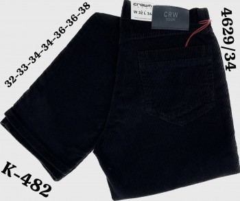 Мужские Вельветы Crown (длина 34)