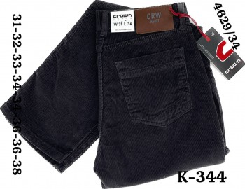 Мужские Вельветы Crown (длина 34)