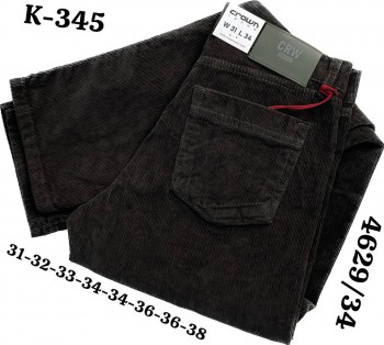 Мужские Вельветы Crown (длина 34)