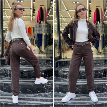 Женская Вельветовая Рубашка Euro Fashion