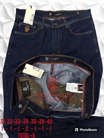 Мужские Джинсы Brunello Cucinelli (длина 34)