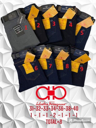 Мужские Джинсы Solvatore Ferragamo (длина 34)