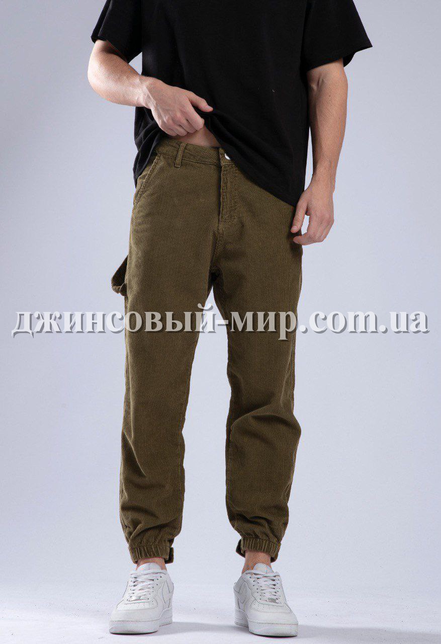 Мужские Вельветовые Штаны-Карго Catch