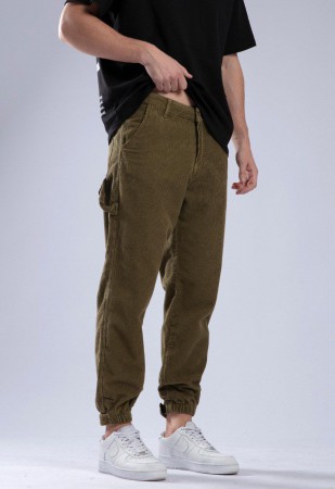 Мужские Вельветовые Штаны-Карго Catch