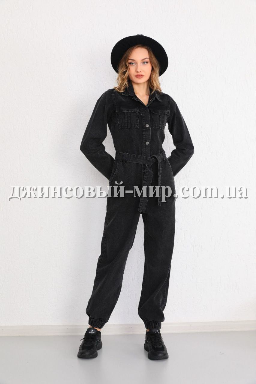 Женский Джинсовый Комбинезон Real Focus