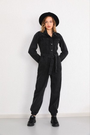 Женский Джинсовый Комбинезон Real Focus