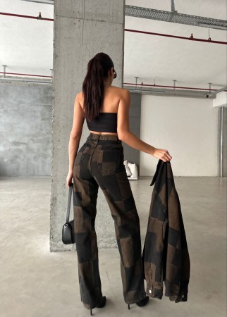 Женские Джинсовый Костюм Zeo Basic